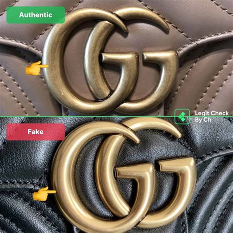 gucci charm fake|how to check gucci handbags.